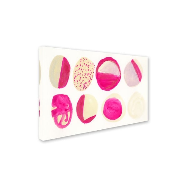 Fernanda Franco 'Pink Piedras' Canvas Art,30x47